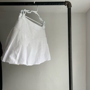 White Mini Skirt